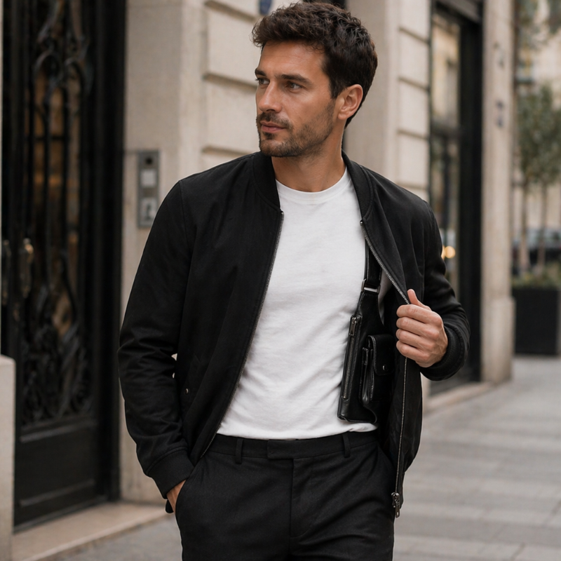 invisible sous la veste. inaccessible aux pickpockets